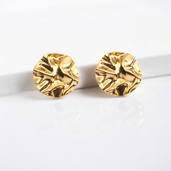 Imposing Geometric Statement Earrings