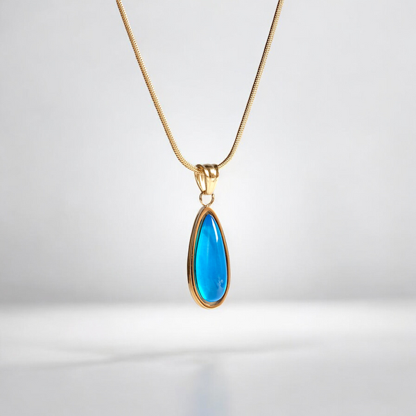 Oval Cat Eye Agate Pendant