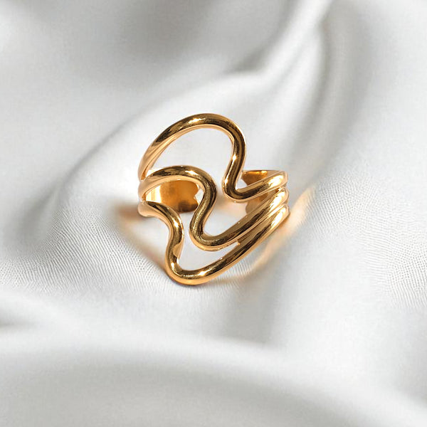 Irregular Wave Adjustable Ring