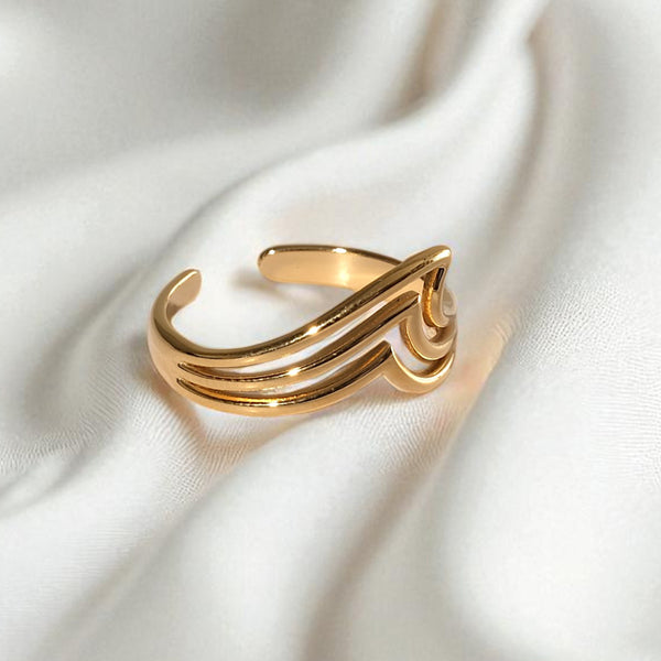 Irregular Multi-Layer Hollow Ring